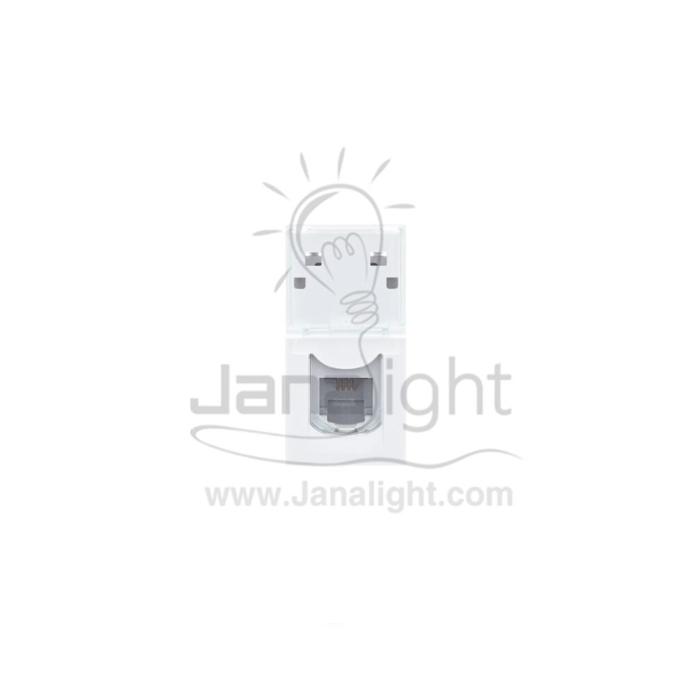 بريزة تليفون ليجراند ابيض Legrand Phone Socket - Split-Bolt Connectors